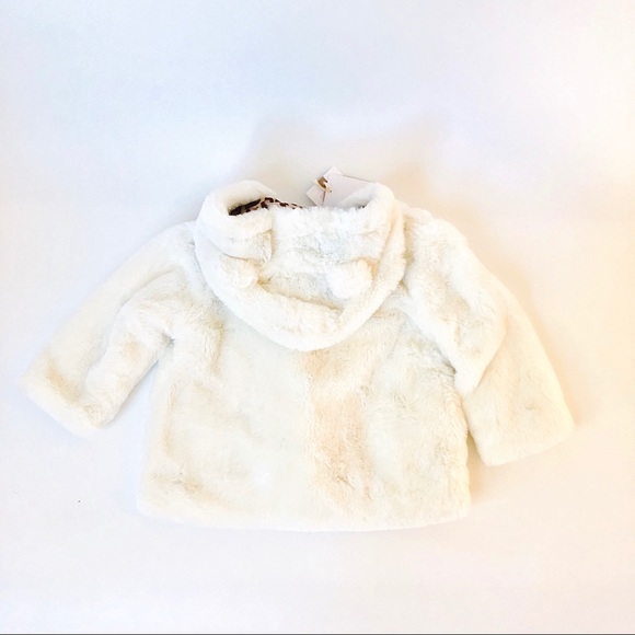 Jessica Simpson Faux Fur Hooded Jacket - Picture 3 of 5